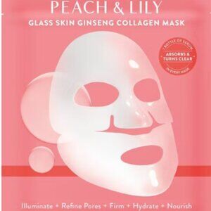 Peach & Lily Glass Skin Ginseng Collagen Mask, qty 8